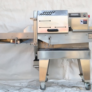 Rebanadora Comercial de Carne Cocida para Tocina, Jamón y Salchicha con Cinta Transportadora para Tiendas de Delicatessen - Product Image 1
