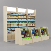 Présentoir d'étagère intérieure robuste (6 niveaux) rayonnage de dépanneur pour la conception de mini pharmacie de supermarché