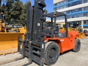 รถยกดีเซลคุณภาพสูงจากจีน ขนาด 10 ตัน มือสอง ขายดี เครื่องยนต์เซี่ยงไฮ้นแท้ สภาพดี พร้อมเกียร์และปั๊ม - Product Image 3