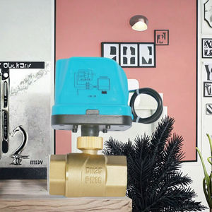 Válvula de Bola Eléctrica Bidireccional 403 para Sistemas de Aire Acondicionado Central, Agua AC220v/DC12/24v, OEM ODM OBM, Marca <span class=keywords><strong>SiXi</strong></span>, DN15-25, 2 Años de Garantía - Product Image 3