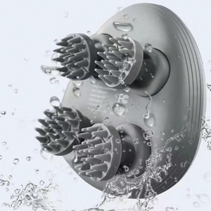 Portable Electric Scalp Vibrating <b>Head</b> <b>Massager</b> With 4 Massage <b>Heads</b> Waterproof Mini <b>Head</b> Octopus Hair <b>Massager</b> Device - Product Image 3