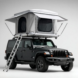 Tissu Oxford imperméable <span class=keywords><strong>pour</strong></span> SUV Abri de camping arrière de voiture portable <span class=keywords><strong>pour</strong></span> les aventures en plein air Abri à hayon SUV <span class=keywords><strong>Tente</strong></span> sur le toit - Product Image 1