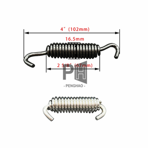 Cavalletto a molla per moto Jiffy pioli a molla supporto a molla adatto per Harley Road King Electra Glide FLHT FLHTCU Softail - Product Image 6