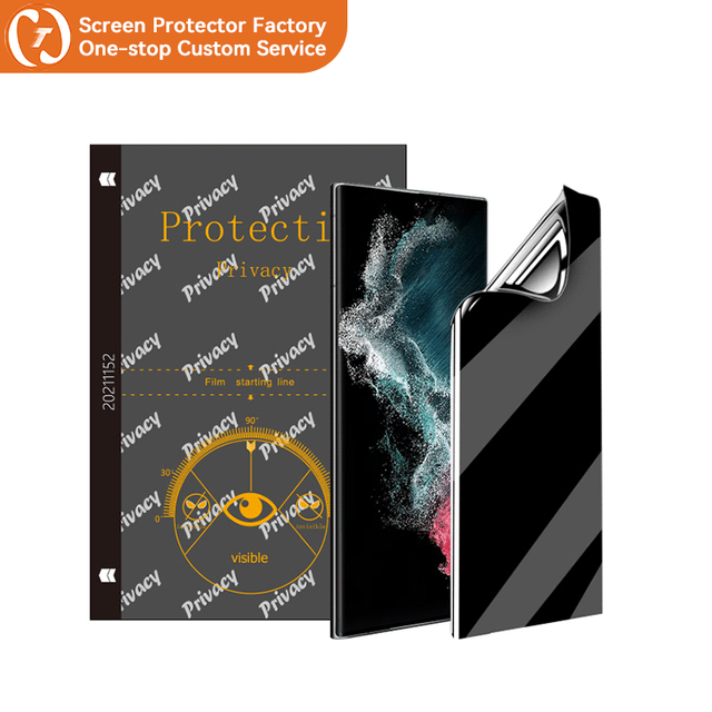 Anti-spy TPU Hydrogel Screen Protector Film Privacy Hidrogel for Intelligent Cutting Machine