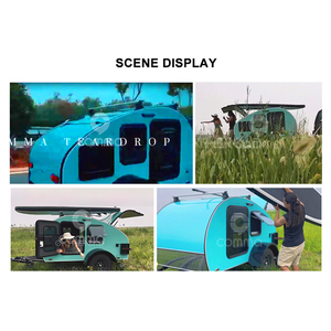 Moins de 750kg Rv Camper Camping-car hors route Casa Rodante Camper Petite maison sur roues - Product Image 6