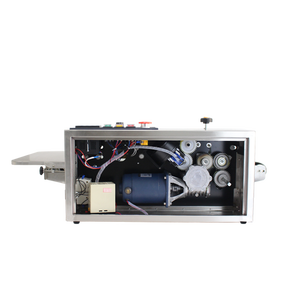 Máquina Selladora de Bolsas y Film Automática de 40 cm de Ancho, Selladora Continua de Banda para las Industrias de Bebidas y Químicos - Product Image 4