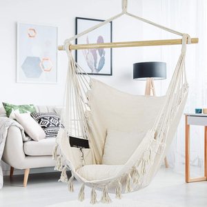 <span class=keywords><strong>Hamac</strong></span> suspendu en coton GREENMARK HA003 150*130cm 320g avec <span class=keywords><strong>deux</strong></span> oreillers, pour adulte, une place - Product Image 3