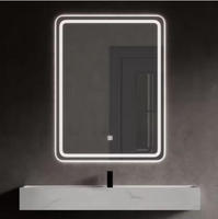 Vente directe en usine Home Decor Miroir lumineux de coiffeuse de salle de bain mural à LED