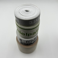 Hualiu Cinta de banda elástica jacquard reciclada en relieve personalizada de alta calidad con diseño de logotipo