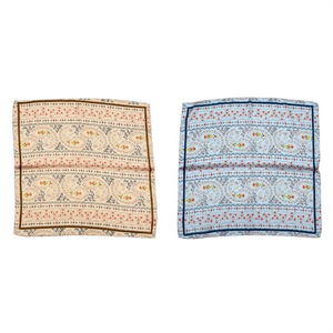 Foulard Quadrato Floreale Piccolo 70x70cm da Donna, Accessorio Moda - Product Image 2