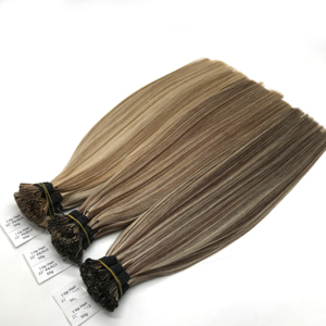 Bán buôn 100% tự nhiên chất lượng cao nguyên liệu Trinh Nữ tóc con người mở rộng tóc giả phong cách bao gồm sóng cơ thể kinky thẳng I tip thiết kế - Product Image 4