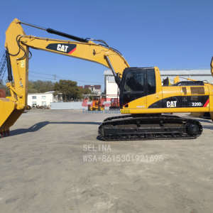 Nueva Llegada 2024, Excavadora Hidráulica de Orugas Caterpillar 320D2 Usada, Fabricada en Japón, Máquina de Movimiento de Tierras, Gran Venta - Product Image 3
