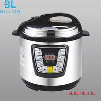 Cuisinière électrique à pression en acier inoxydable de 24 L pour usage commercial et industriel, pour usage domestique et hôtelier, ventes chaudes