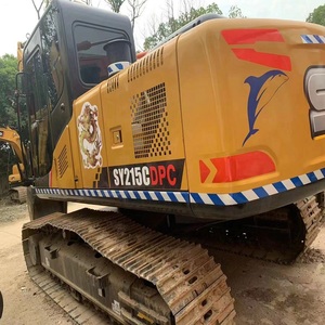 Excavadora Sany 215 en Buen Estado, Excavadora Usada Barata de China, Excavadora Sany Sy 215c en Venta - Product Image 1