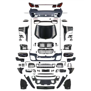 Nuevo Kit de Carrocería 2026 para <span class=keywords><strong>BMW</strong></span> Serie 7 740 750 760 G70, Incluye Faros Delanteros Negros y Parachoques Delanteros - Product Image 1