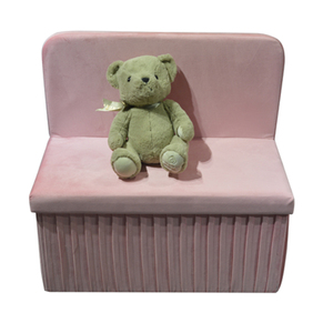 Bailey nouveau design velours pliant banc de rangement ottoman avec <span class=keywords><strong>dossier</strong></span> - Product Image 3