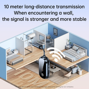 Adaptador de Audio Bluetooth para Automóvil C83Pro, Convertidor Bluetooth para Audio de Automóvil, Receptor Transmisor Bluetooth - Product Image 6