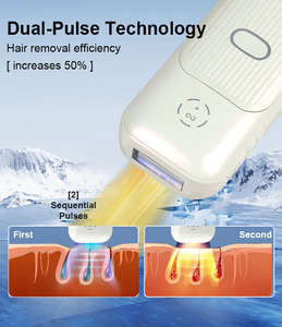 2X impulsion <span class=keywords><strong>épilation</strong></span> du visage peau sensible bikini ligne soins du corps outils glace refroidissement saphir permanent IPL <span class=keywords><strong>épilation</strong></span> - Product Image 2