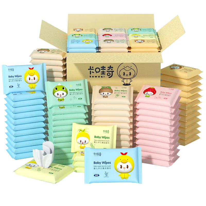 New Arrival Pure Water Baby Wipes Organic Bamboo Fiber Wet Wipes For Baby Cleaning