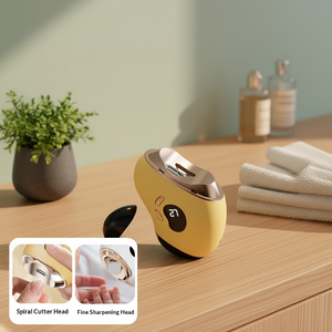 Tagliaunghie <span class=keywords><strong>Elettrico</strong></span> Ricaricabile per Uso Domestico, Automatico <span class=keywords><strong>e</strong></span> Silenzioso con Luce LED, per Neonati <span class=keywords><strong>e</strong></span> Adulti - Product Image 3