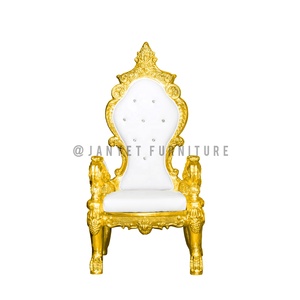 Location d'événement royal de haute qualité King Accoudoir <span class=keywords><strong>Trone</strong></span> <span class=keywords><strong>Chaise</strong></span> <span class=keywords><strong>Chaise</strong></span> de trône de mariage - Product Image 3