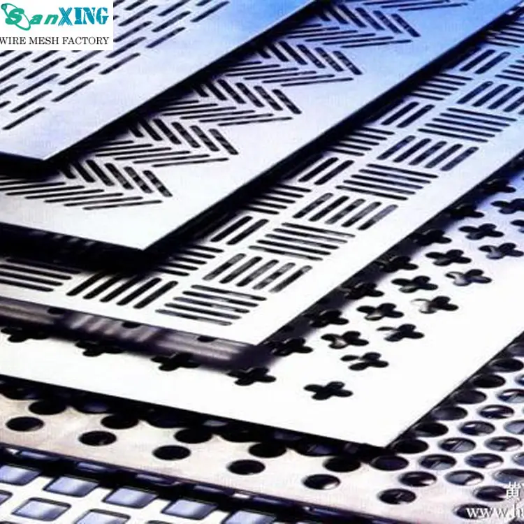 Aluminum plate perforated metal mesh sheet customize export quality