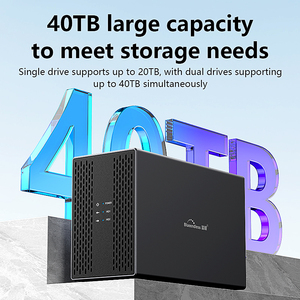 <span class=keywords><strong>2.5</strong></span> 3.5 SATA SSD HDD Đột kích bao vây USB C 2 BAY bên ngoài ổ cứng Đột kích bao vây với fan hâm mộ cho <span class=keywords><strong>2.5</strong></span>/3.5 "SATA HDD/SSD - Product Image 5