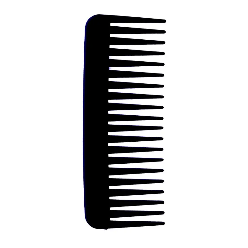 Wide Tooth Comb for Curly Hair Wet Dry Hair No Handle Detangling Comb Shampoo Comb