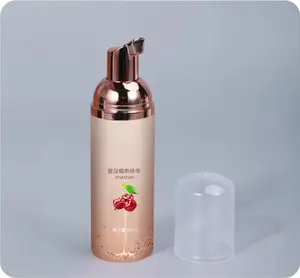 化妆品泡沫泵瓶，泡沫分配器瓶聚酯泵喷雾器高品质塑料外弹簧香水丝网印刷
