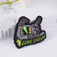 Patch tactique personnalisé en PVC souple 3D, badge militaire à scratch pour veste, sac à dos, gilet