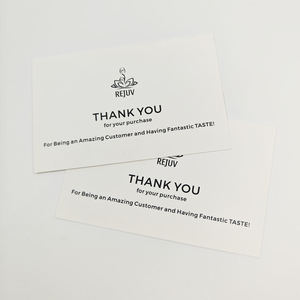 Tarjetas de Felicitación Triangulares de Lujo, Ecológicas, con Logotipo Personalizado Impreso en 1 Color, Papel Recubierto, Estampado Dorado, MOQ Bajo, Alta Calidad - Product Image 6
