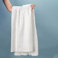 High Quality Hotel Disposable Compressed Nonwoven Viscose Bath Towel