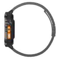 Montre connectée pour homme HT46, écran IPS 2,01 pouces, batterie 1200 mAh, appels Bluetooth, étanche IP68, lampe torche, suivi de santé, OEM ODM