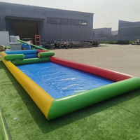 Piscine gonflable commerciale en PVC personnalisée pour la vente en gros, piscine portable pour enfants, piscine en PVC pour la location commerciale