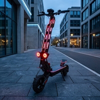 Trottinette électrique pliable 48V 800W, trottinette de banlieue, batterie au lithium, écran Bluetooth, pour adultes, utilisation urbaine