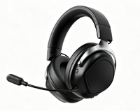 Casque de jeu sans fil 2,4 G avec micro omnidirectionnel détachable et bandeau réglable, batterie 550 mAh Siberia S-G48