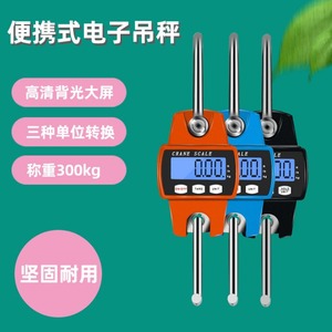 เครื่องชั่งเครนดิจิตอลแบบพกพา 300 กก. อุปกรณ์ชั่งน้ำหนักอุตสาหกรรมสแตนเลส - Product Image 1