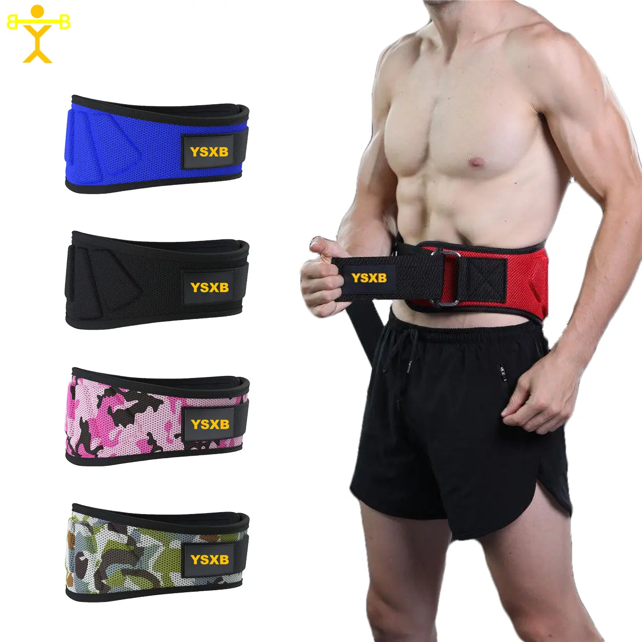 Team Fit 6 pouces musculation Fitness soutien du dos entraînement croisé haltérophilie ceinture pour hommes et femmes