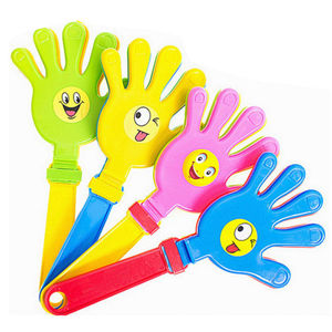 Laroal 6 Stück Handklöppel, Kunststoff-Klöppel-Sounder, 24 cm