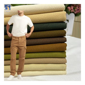 <span class=keywords><strong>A2175</strong></span> Tela de sarga 100% algodón lavada de 300 g/m² 10S del fabricante de Guangzhou para ropa de trabajo/gorras - Product Image 1