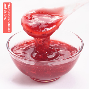 1.36 kg purée de fruits confiture fraise pêche Sauce pour crème glacée Dessert lait thé boisson Snack farce emballé en vrac bouteille sac boîte - Product Image 2