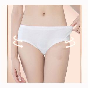 Culottes absorbantes jetables pour adultes, post-partum, sans couture, pour spa, blanches, pour adolescentes, femmes, menstruelles, hôtels - Product Image 1
