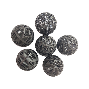 Boule biologique en PP flottante creuse en plastique, moulage par injection, découpe 1,6 pouces pour le traitement des eaux industrielles, biofiltre, média d'aquarium - Product Image 2