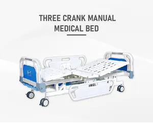 أثاث المستشفيات 3 الساعد الطبية ICU المريض الوطن سرير الرعاية التمريضية