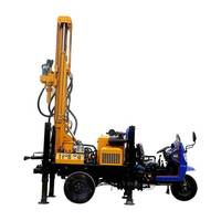 CSNYSL200 200m Tracteur Monté Installation de Forage de Puits d'Eau Machine de Forage à Pédales