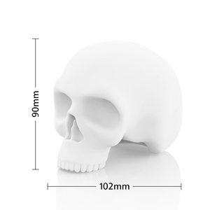 Skull Tattoo Practice Skin <b>Silicone</b> Simulation Head Fake Leather Practice <b>Tool</b> for Beginner Tattoo Artists - Product Image 3