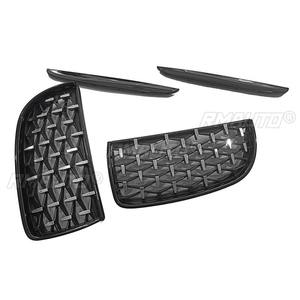 Bandes décoratives pour calandre de voiture, calandre de course étoile noire, calandre avant pour BMW Série 3 E90 2005-2008, pièce extérieure - Product Image 5