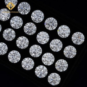 โมอิสซาไนต์ทรงกลม ใบรับรอง GRA 0.5 กะรัต 1.0 กะรัต 2.0 กะรัต 3.0 กะรัต 4.0 กะรัต สี DEF ขายส่ง เพชร VVS แบบเม็ดเดี่ยว โมอิสซาไนต์แบบไม่มีตัวเรือน - Product Image 6