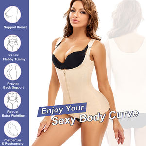 Femmes <span class=keywords><strong>Post</strong></span> <span class=keywords><strong>Partum</strong></span> Shaper Tummy Control Shapewear Vest Waist Trainer Vest Weight Loss Hot Sweat Body Shaper - Product Image 5