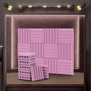 Paneles de Espuma Acústica Insonorizante de Poliéster de Alta Densidad, Listos para Enviar, Paneles de Pared Modernos para Reducción de Ruido en Hoteles - Product Image 3